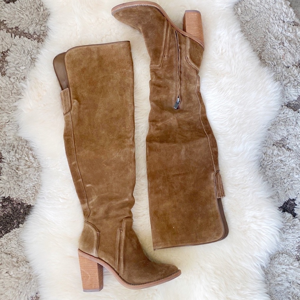 Vince Camuto Melaya Over The Knee Suede Boots